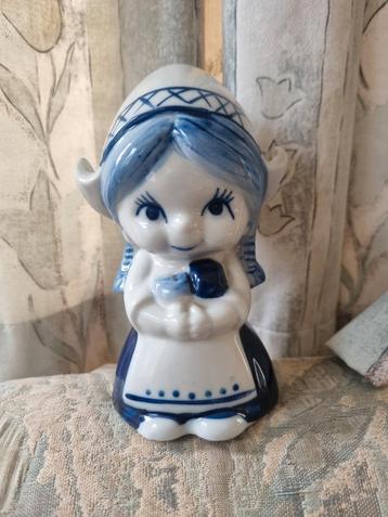 Delfts Blauw Meisje Spaarpot beschikbaar voor biedingen