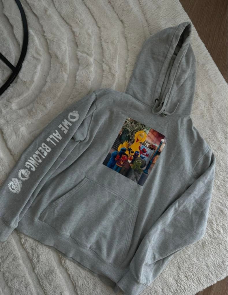 Vans Sesamstraat Trui - Gedragen, Goede Staat, Maat 52/54 (L), Ophalen of Verzenden, Gedragen, Vans