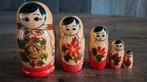 Prachtige Kerst Matroesjka, 5 delig., Diversen, Kerst, Ophalen of Verzenden, Gebruikt