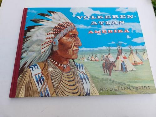 Volkeren Atlas Amerika plaatjesalbum, Boeken, Prentenboeken en Plaatjesalbums, Zo goed als nieuw, Plaatjesalbum, Ophalen of Verzenden
