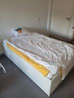 Ikea Brimnes bed 140x200, Ophalen, Zo goed als nieuw, Tweepersoons