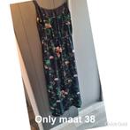 Lange jurk Only maat 38, Maat 38/40 (M), Blauw, Ophalen of Verzenden, Gedragen