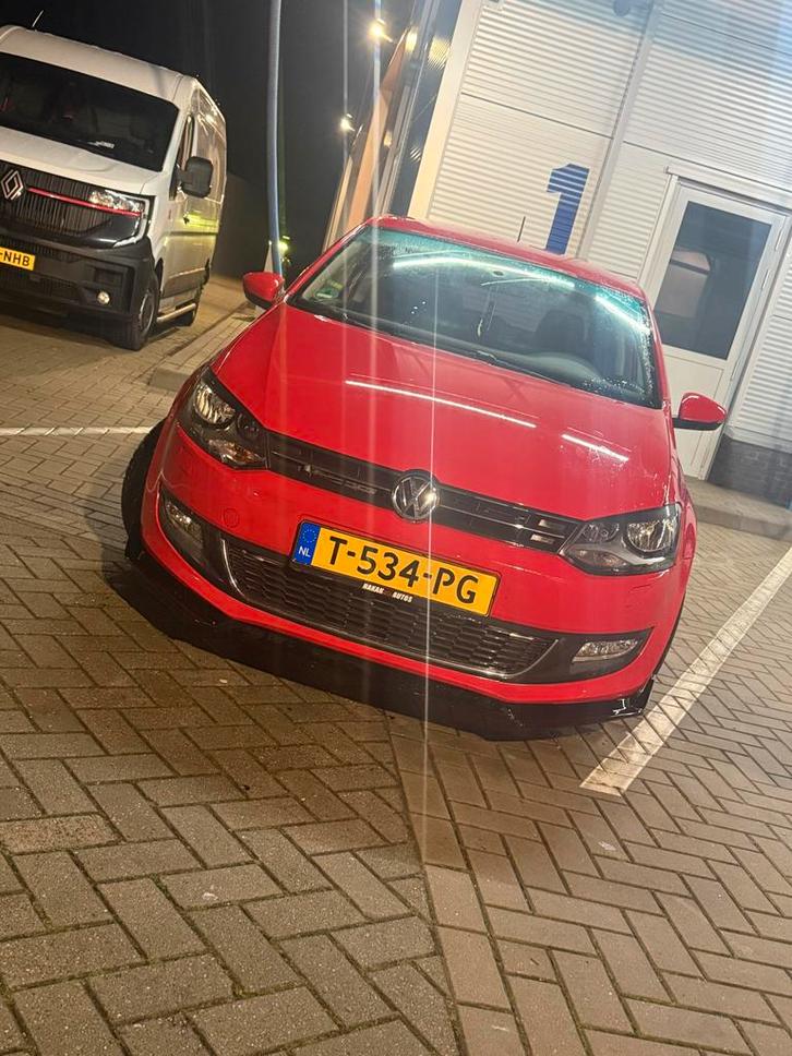 Volkswagen Polo 1.2 TSI 77KW 2010 Rood, Auto's, Volkswagen, Particulier, Polo, ABS, Achteruitrijcamera, Adaptive Cruise Control