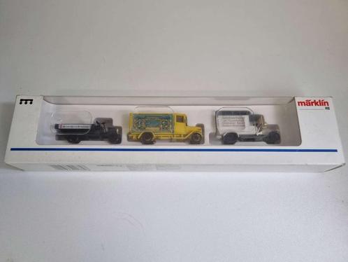 Märklin 1889 - Oldtimer-Lieferwagen set (1:87), Hobby en Vrije tijd, Modelauto's | 1:87, Zo goed als nieuw, Bus of Vrachtwagen