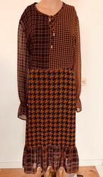 Gevoerd jurkje van Caroline Biss maat 44, Bruin, Ophalen of Verzenden, Zo goed als nieuw, Caroline Biss