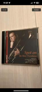 Jos Jansen - spot on bass trombone ( contemporary classical), Ophalen of Verzenden, Classicisme, Zo goed als nieuw, Overige typen