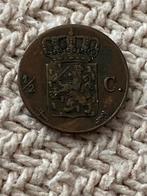 1/2 cent 1863, Postzegels en Munten, Munten | Nederland, Overige waardes, Ophalen of Verzenden, Koning Willem III, Losse munt