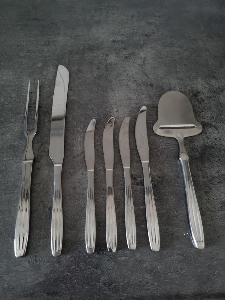 Gero Zilmeta Sarabande bestekaanvulling, Huis en Inrichting, Keuken | Bestek, Gebruikt, Los bestek, Rvs of Chroom, Vaatwasserbestendig