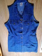 Gilet, bodywarmer denim maat 44 nieuw, Kleding | Dames, Ophalen of Verzenden, Zo goed als nieuw, Maat 42/44 (L), Blauw