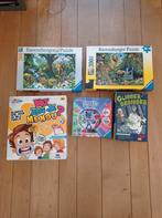 Mooi puzzel- en spelletjespakket voor kinderen (5-10 jaar), Ophalen, 500 t/m 1500 stukjes, Gebruikt, Legpuzzel