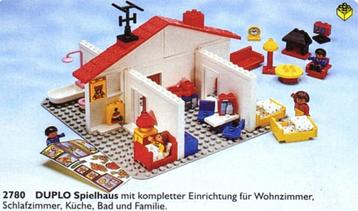 VINTAGE LEGO DUPLO POPPENHUIS beschikbaar voor biedingen