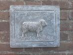 Schaap Southdown wanddecoratie betonnen beeld tuinbeeld, Ophalen of Verzenden, Nieuw