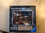 Escape puzzel van Ravensburger, Ophalen of Verzenden, 500 t/m 1500 stukjes, Zo goed als nieuw, Legpuzzel