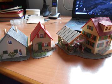 modelspoor HO Pension met terras en 2 huisjes beschikbaar voor biedingen
