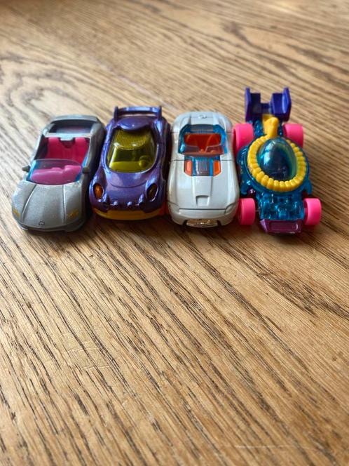 Roze hotweels auto’s, Hobby en Vrije tijd, Modelbouw | Auto's en Voertuigen, Gebruikt, Auto, 1:50 of kleiner, Overige merken, Verzenden