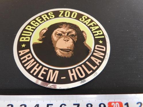 sticker Arnhem Holland Burgers Zoo Safari AAP  folie, Verzamelen, Stickers, Zo goed als nieuw, Bedrijf of Vereniging, Ophalen