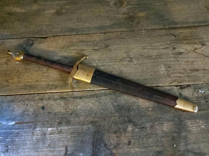 Fraai middeleeuws kortzwaard!, Hobby en Vrije tijd, Kostuums, Theaterbenodigdheden en LARP, Zo goed als nieuw, Accessoires, Ophalen of Verzenden