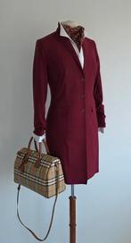 Pauw Irie Wash lange blazer bordeaux maat S, Verzenden, Zo goed als nieuw, Jasje, Maat 36 (S)