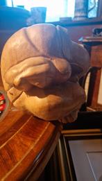 Houten Puzzelbeeld - Monnik, Bali?, Antiek en Kunst, Kunst | Beelden en Houtsnijwerken, Ophalen