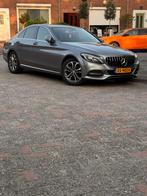 Mercedes-Benz C-Klasse C180 1.6 115KW  2014 Grijs km154.350, Auto's, Mercedes-Benz, Automaat, 1800 kg, Zwart, Leder en Stof