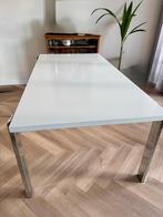 Uitschuifbare eettafel 180(240)x90cm, Huis en Inrichting, Tafels | Eettafels, Ophalen, 50 tot 100 cm, Zo goed als nieuw, Vijf personen of meer