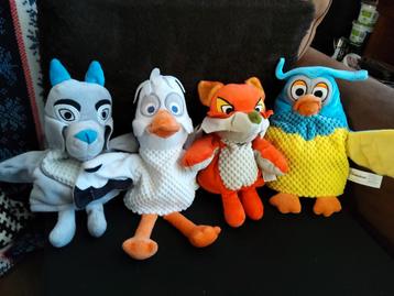 Fabeltjeskrant verzameling handpoppen poppenkastpoppen  beschikbaar voor biedingen