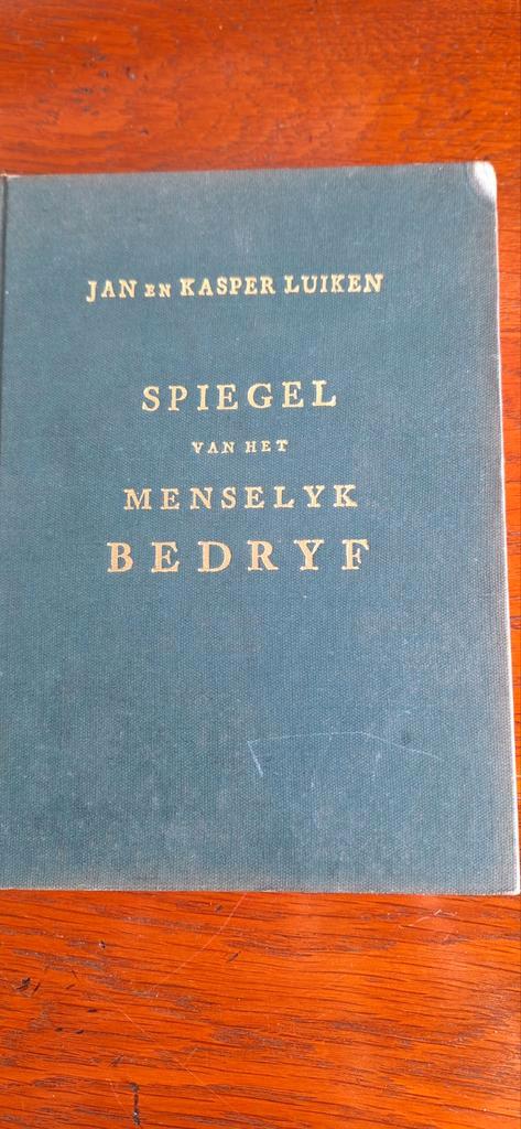 Spiegel van het Menselyk Bedryf - Luiken, Antiek en Kunst, Antiek | Boeken en Bijbels, Ophalen of Verzenden