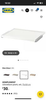 Pax komplement, Huis en Inrichting, Kasten | Kledingkasten, Ophalen, 50 tot 100 cm, Zo goed als nieuw, Minder dan 100 cm