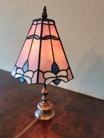 Tafellamp Tiffany stijl, Minder dan 50 cm, Ophalen of Verzenden, Zo goed als nieuw