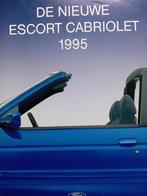 Brochure Ford Escort Cabriolet, Ophalen of Verzenden, Zo goed als nieuw, Ford