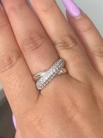 Witgouden ring 18 karaat, Wit, Nieuw, Ophalen of Verzenden, 17 tot 18