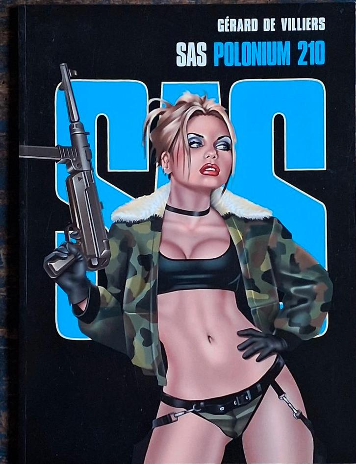 Gerard de Villiers. SAS POLONIUM 210 . 16 +., Boeken, Strips | Comics, Zo goed als nieuw, Eén comic, Europa, Ophalen