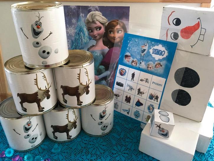 Themakist Frozen kinderfeestje huren zwolle, Hobby en Vrije tijd, Feestartikelen, Zo goed als nieuw, Feestartikel, Verjaardag