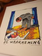 Bram Vermeulen De Waarneming ZEEFDRUK, Antiek en Kunst, Kunst | Schilderijen | Modern, Ophalen