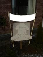 Te koop: geboortebord schaap + muurdecoratie, Ophalen