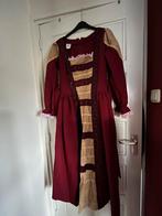Kasteel vrouwen jurk, rood met goud, carnaval, maat 40, Kleding | Dames, Maat 38/40 (M), Ophalen of Verzenden, Gedragen, Rood