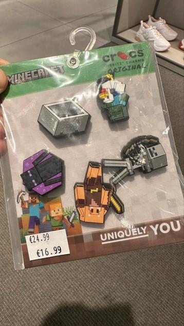 MineCraft Schoenbedels Charms voor de Crocs beschikbaar voor biedingen