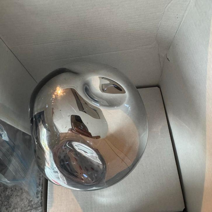 Design Glazen bulb - Uniek Stuk, Antiek en Kunst, Kunst | Designobjecten, Ophalen of Verzenden