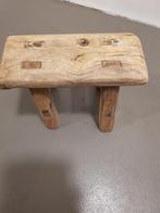 houten vensterbank krukje, Ophalen of Verzenden, Hout