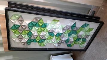 3D geometrische kunst beschikbaar voor biedingen