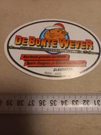 De bonte wever slagharen, Verzamelen, Stickers, Ophalen of Verzenden, Zo goed als nieuw