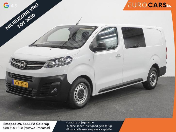 Opel Vivaro 2.0 CDTI L3H1 145pk Dubbele Cabine Edition Navig, Auto's, Bestelauto's, Bedrijf, Te koop, ABS, Airbags, Airconditioning