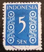 Indonesië 1949 - Yvert 348 - Cijfer 5, Zuidoost-Azië, Ophalen of Verzenden, Gestempeld