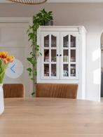 Brocante servieskast wit, Huis en Inrichting, Kasten | Vitrinekasten, Ophalen, Gebruikt, 150 tot 200 cm, 25 tot 50 cm