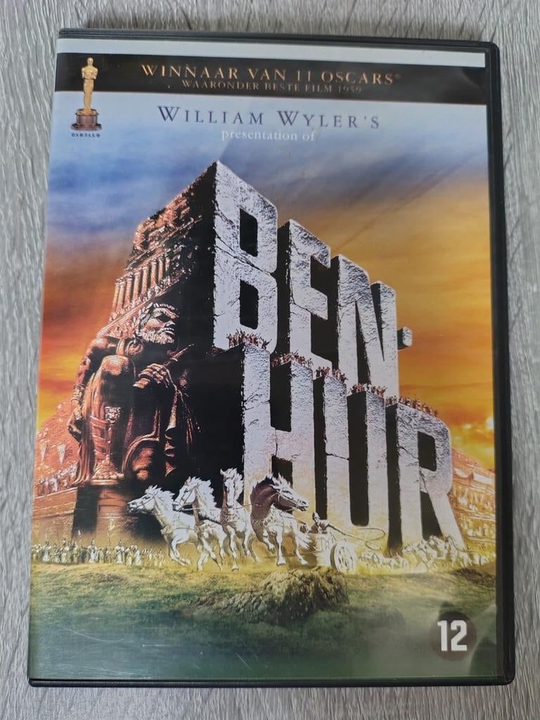 Ben-Hur DVD - Klassieke Film met Charlton Heston, Vanaf 12 jaar, Ophalen of Verzenden, Gebruikt, Historisch of Kostuumdrama