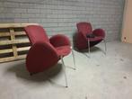 2 Mondial Memphis Style Design Stoelen met Alcantara, Ophalen, Gebruikt, Twee, Stof