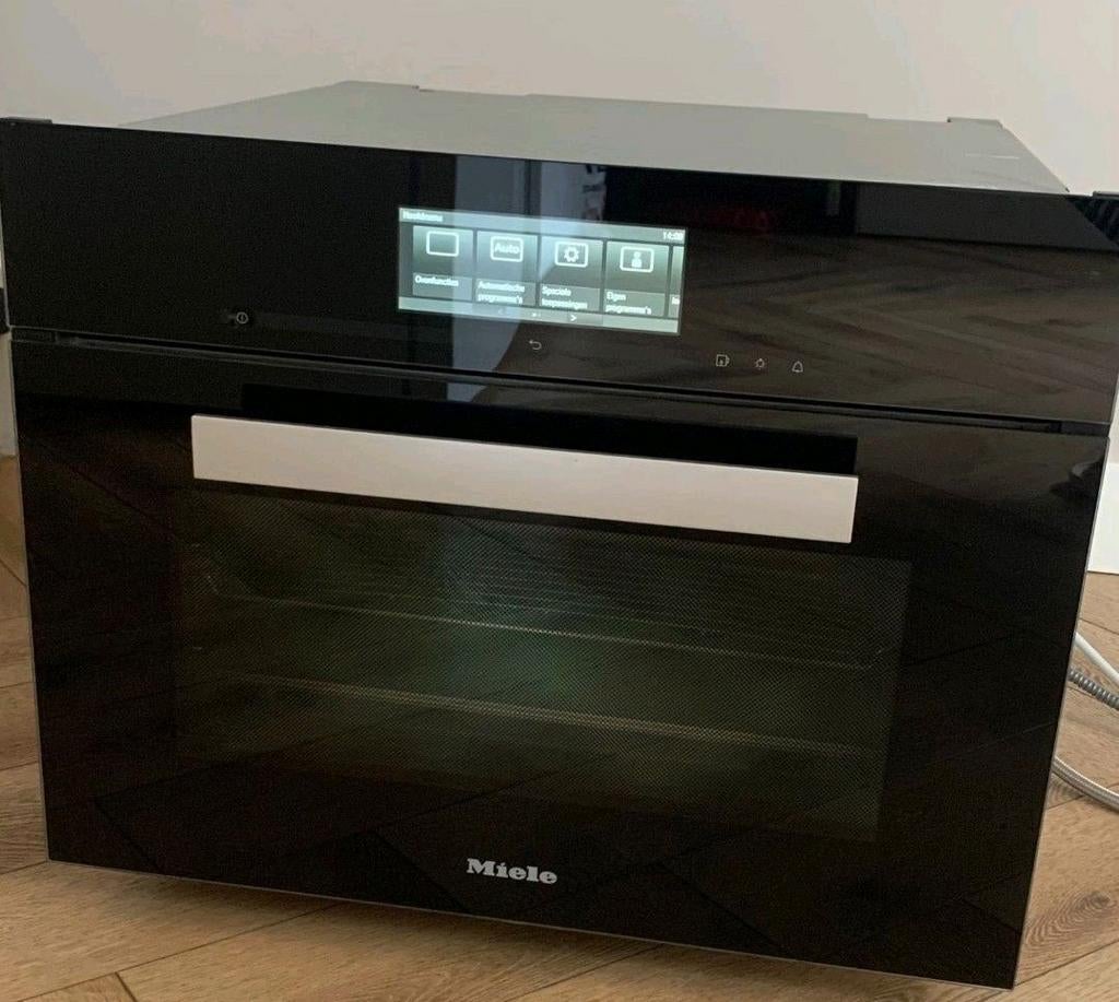 Miele H6800BM combimagnetron (pureline), Witgoed en Apparatuur, Ovens, Minder dan 45 cm, Ophalen of Verzenden, Zo goed als nieuw