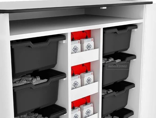 ZIOXI LEGO Mindstorms Charging Trolley [LEGO-08L-MINSTORMS], Diversen, Schoolbenodigdheden, Ophalen, Zo goed als nieuw, Witte Rozenstraat 46A, 2311 XX  LEIDEN