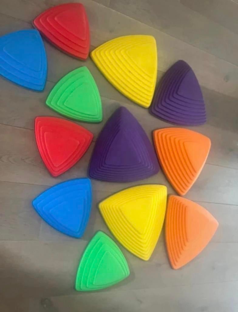 Gonge stapstenen river stones 12 stuks, Kinderen en Baby's, Ophalen of Verzenden, Gebruikt