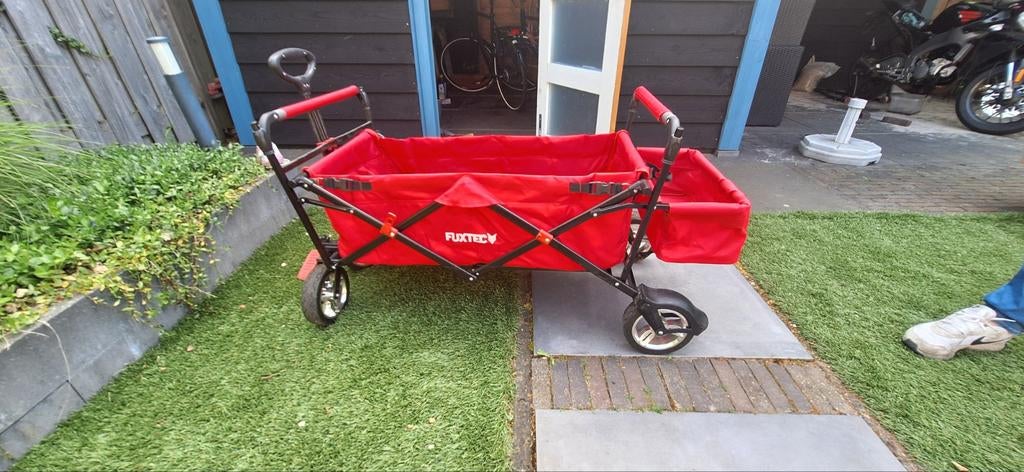 Fuxtec bolderkar, Ophalen, Zo goed als nieuw